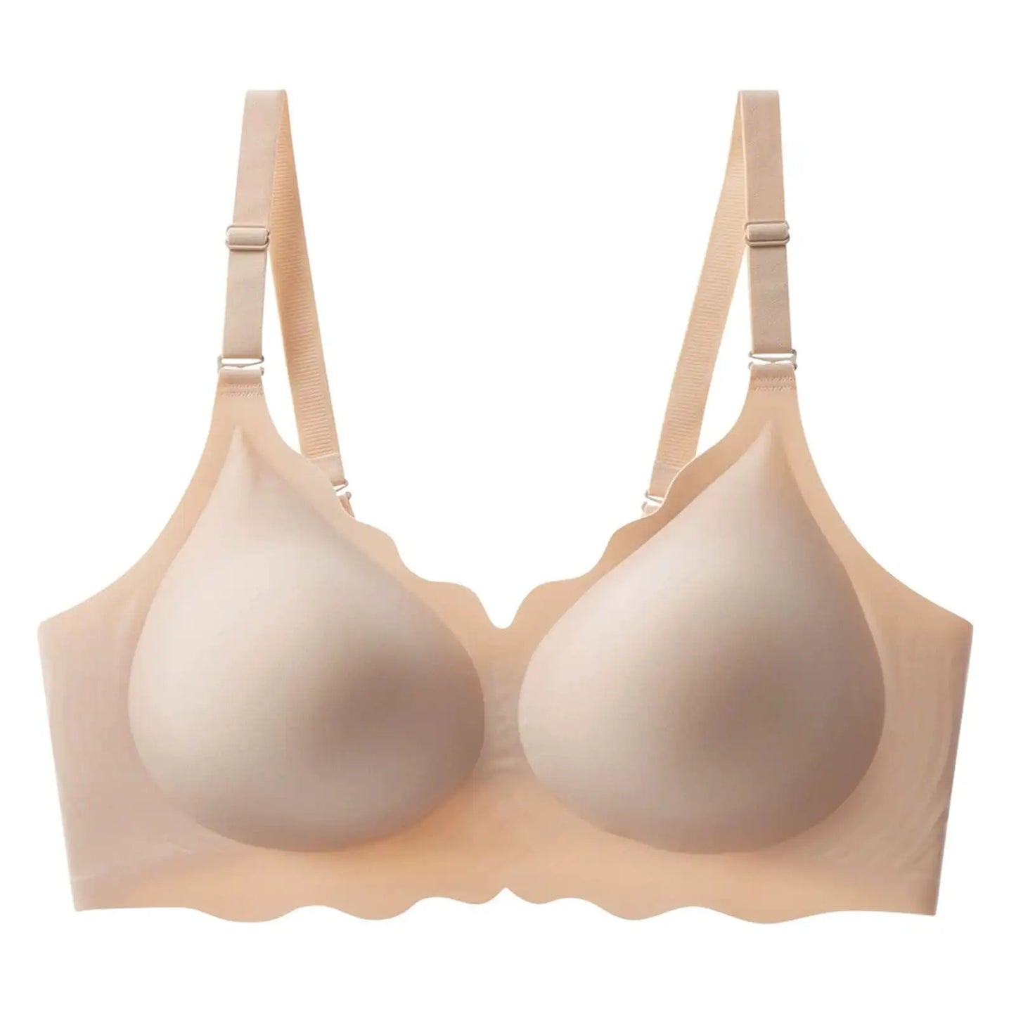 Wireless Push-Up Bra with Jelly Strip Support