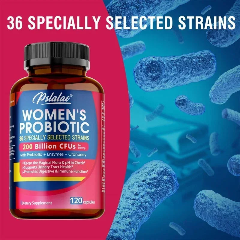 4-in-1 Women’s Probiotic for Digestive, Urinary, and Feminine Balance
