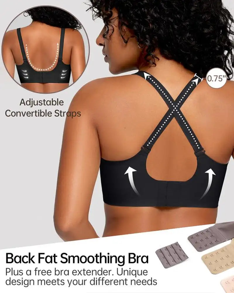 Wireless Push-Up Bra with Jelly Strip Support