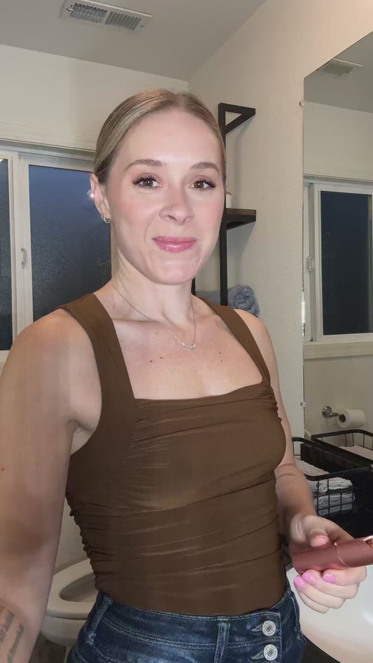 Lipstick Facial Hair Remover: Painless Portable Electric Shaver for Women